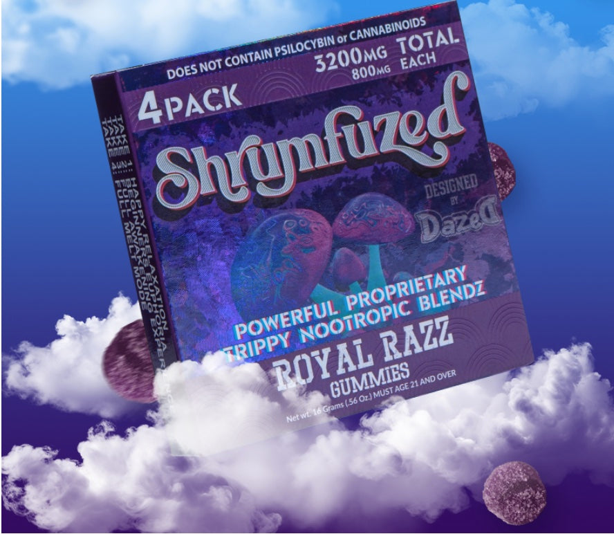Shrumfuzed Mushroom Edibles 4pk