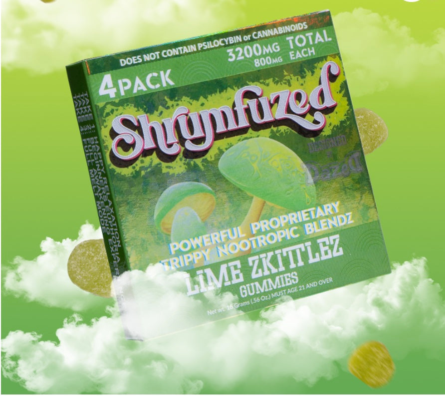 Shrumfuzed Mushroom Edibles 4pk