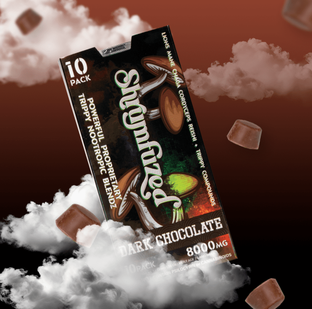 Shrumfuzed 10pk Mushroom Gummies (8000mg)