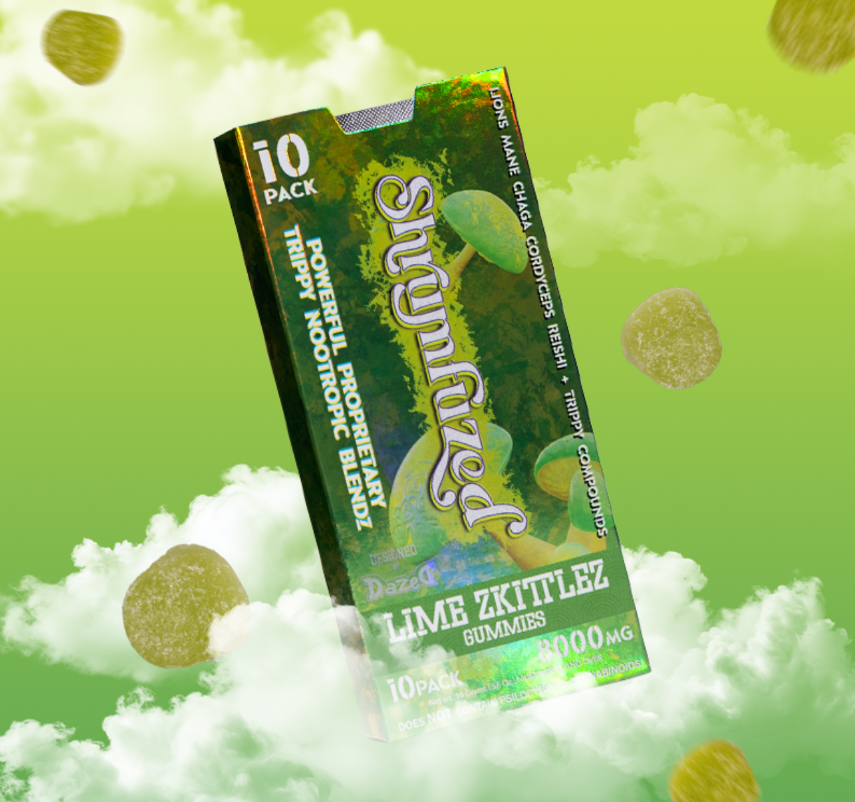 Shrumfuzed 10pk Mushroom Gummies (8000mg)