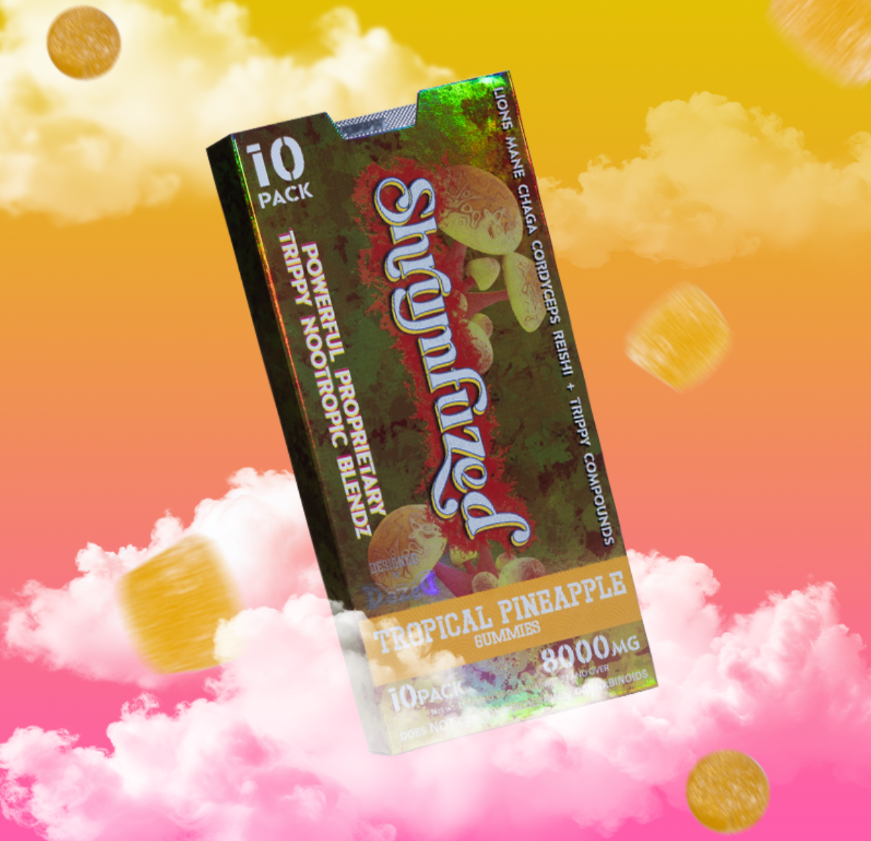 Shrumfuzed 10pk Mushroom Gummies (8000mg)