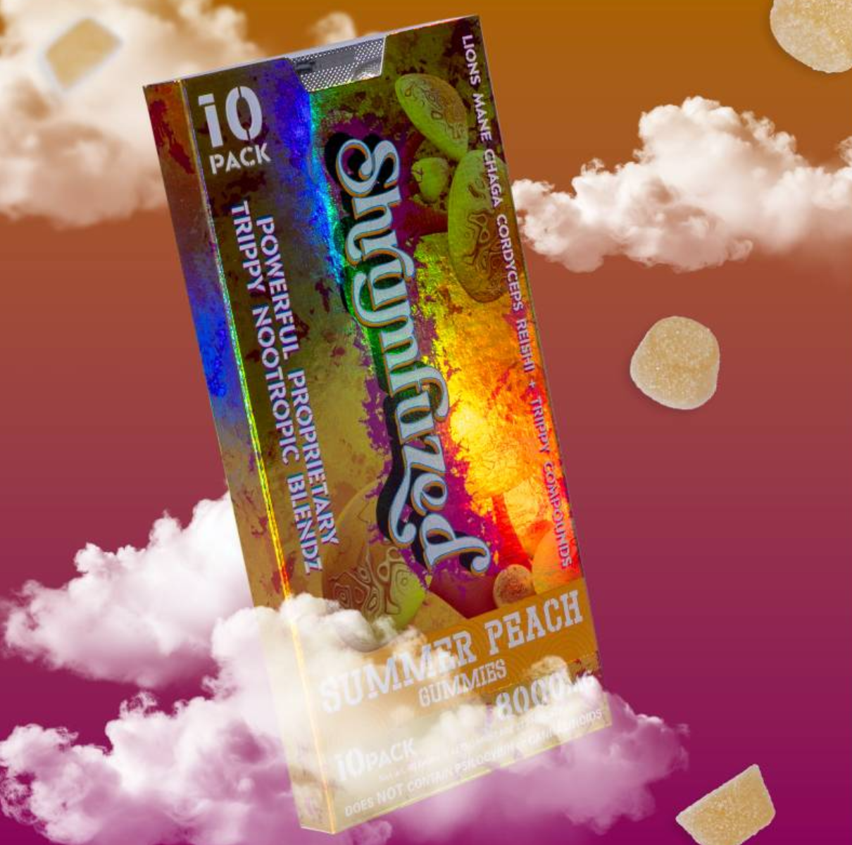 Shrumfuzed 10pk Mushroom Gummies (8000mg)