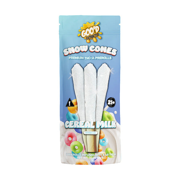 Snow Cones Premium Diamond Infused Prerolls 3pk