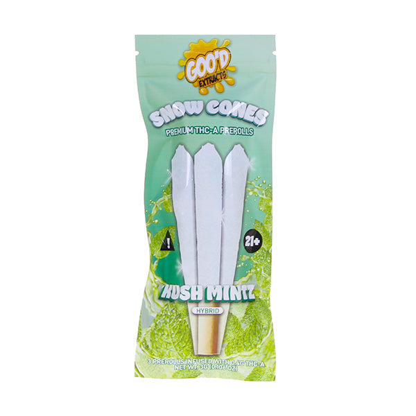 Snow Cones Premium Diamond Infused Prerolls 3pk