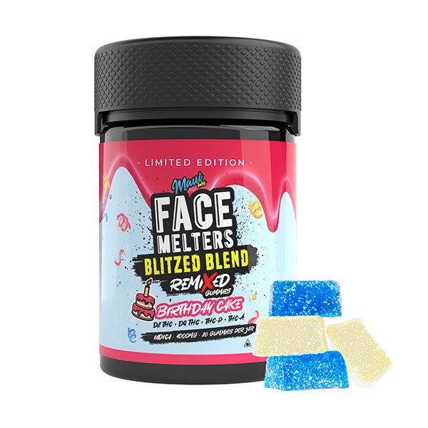 Maui Labs Face Melters Blitzed Blend Remixed Gummies | 4000mg