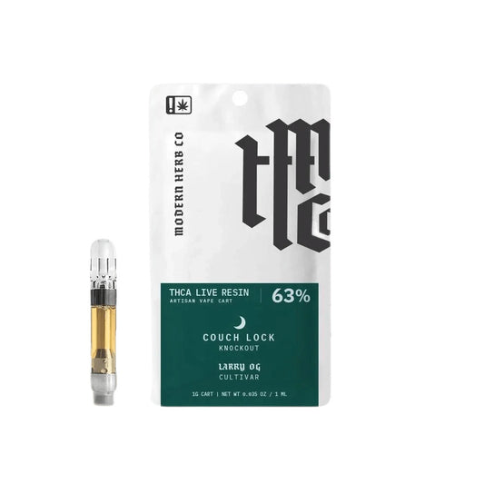 Modern Herb Co 1g Live Resin Vape Cartridge - Larry OG (Indica)