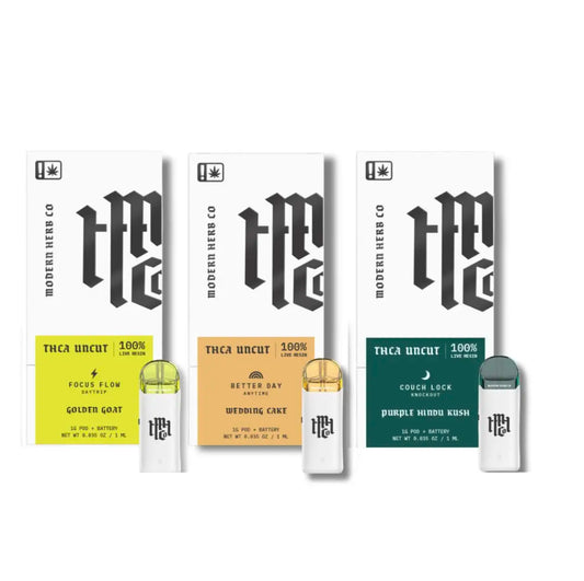 Modern Herb Co | Vape Pod Starter Kit | Uncut | THCA | 1 Gram