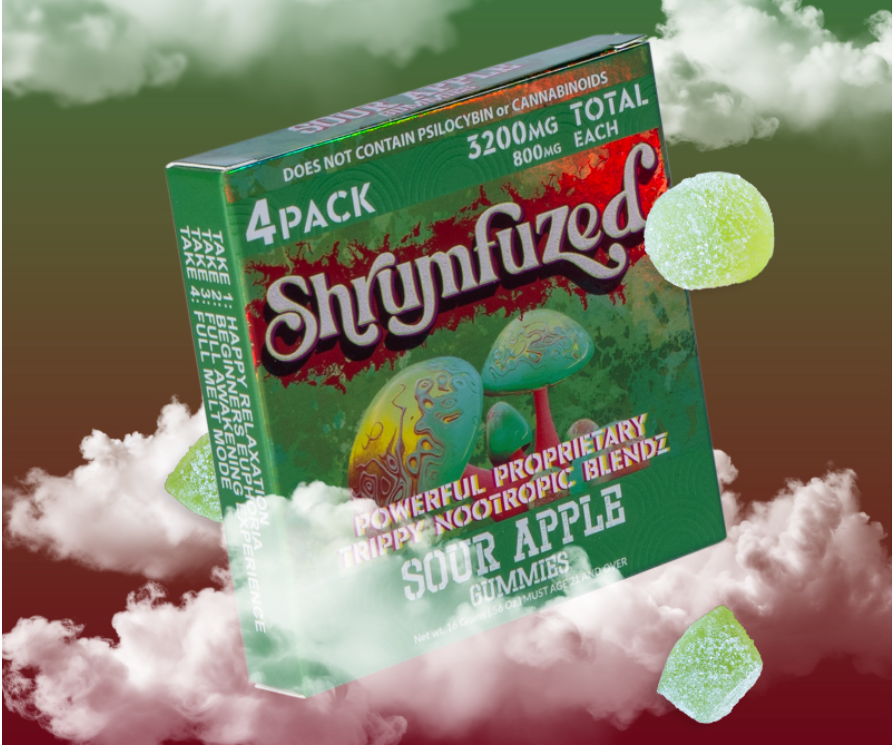 Shrumfuzed Mushroom Edibles 4pk