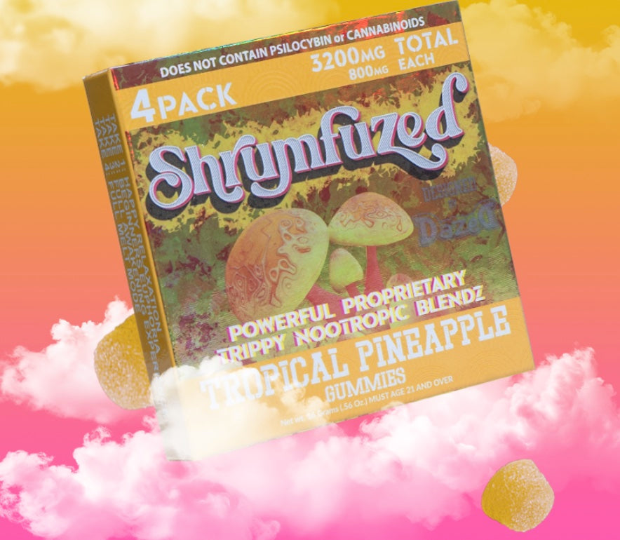 Shrumfuzed Mushroom Edibles 4pk