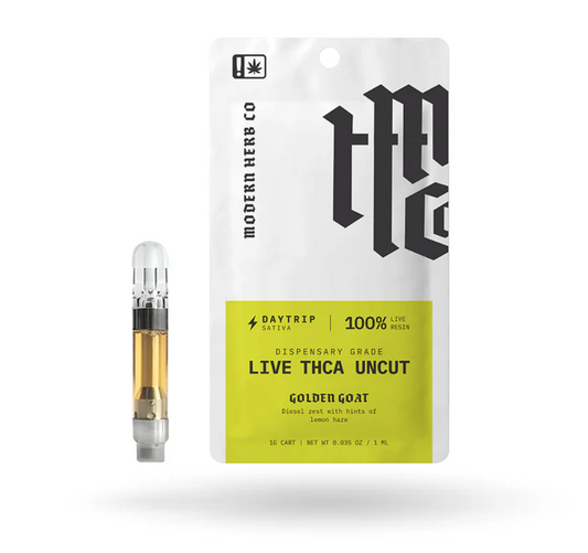 Modern Herb Co 1g Live Resin Vape Cartridge - Goldan Gate