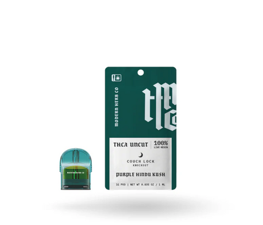 Modern Herb Co 1g Live Resin Uncut Pod Refill - Purple Hindu Kush