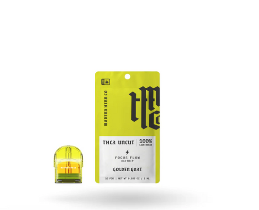 Modern Herb Co 1g Live Resin Uncut Pod Refill - Goldan Goat