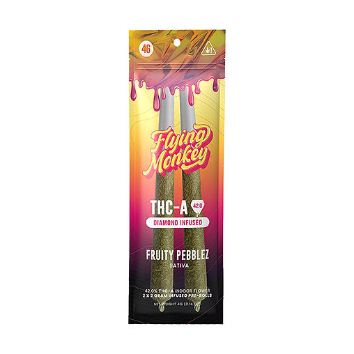 Flying Monkey THCa Diamond-Infused Pre-Rolls | 4g