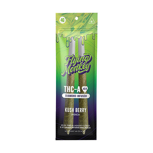 Flying Monkey THCa Diamond-Infused Pre-Rolls | 4g