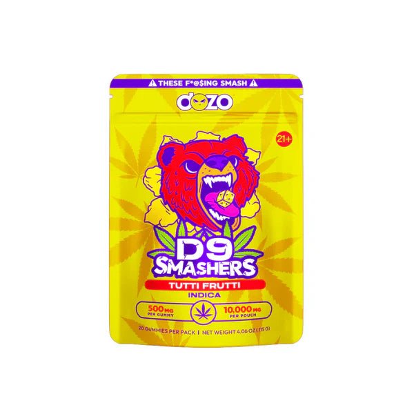 Dozo D9 Smashers gummies | 500MG - The Blind Tiger Wellness & Smoke Essentials | CBD & THC Dispensary