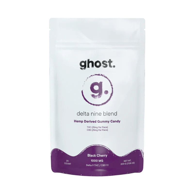 Ghost Delta 9 Gummies | 1000mg - The Blind Tiger Wellness & Smoke Essentials | CBD & THC Dispensary