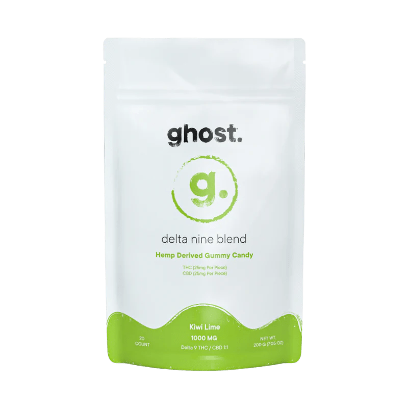 Ghost Delta 9 Gummies | 1000mg - The Blind Tiger Wellness & Smoke Essentials | CBD & THC Dispensary